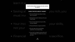 Hard truth about money! #2025 #yt#moneymindset #motivation #wealth #improveyourself #mindset #shorts