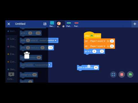 Learn and Play Pong Game in mBlock