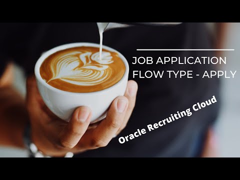 ORC  ( Oracle Recruiting Cloud) -  Job Application Flow  Apply