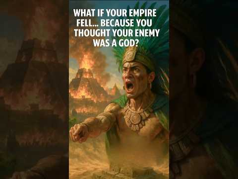 The Empire That Mistook a Man for God. #AztecEmpire #shortsreel #HistoryShorts