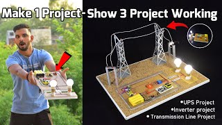 Electrical Major Project Ideas for Engineering Students | Inverter Project | UPS Project #project