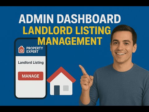 12 Admin Dashboard  - Landlord Listing Mangement