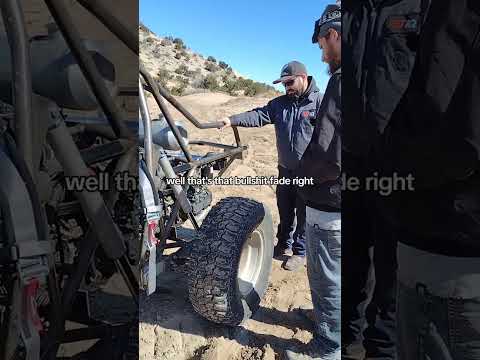 Air suspension shocks getting worked.