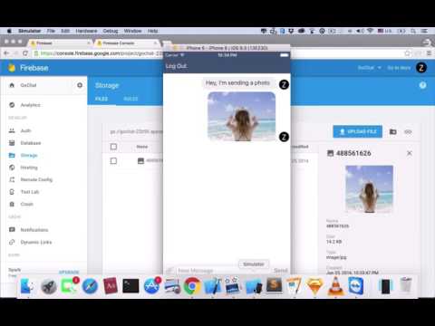 Complete iOS Chat Apps with Social Login using JSQMessages and New Firebase