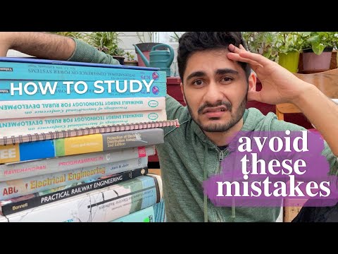 Avoid These TERRIBLE Study Habits RIGHT NOW!