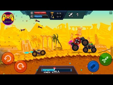 Mad Truck Challenge Racing - Walkthrough | Monstro, Alien, Dragon | Hi Droid / Android Gameplay 2018