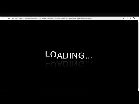 CSS Wavy Text Animation Effects  Html5 CSS3 Animation