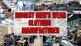 Men's wear clothing factory Gurgaon | Clothes manufacturing | Jeans, Shirt, Pant direct from factory