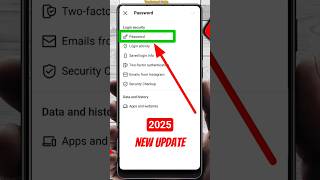 how to change instagram password 2025 | how to change instagram password|insta passwordchange