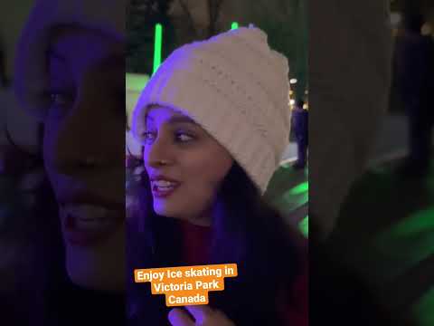 Enjoy Ice Skating’s | Fun at Victoria Park London Canada #canada #winter #enjoyment #iceskating