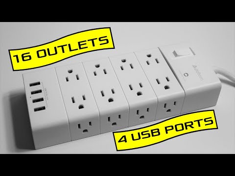 Power Strip Surge Protector with USB Review