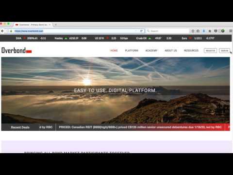 How to Log Into the Overbond Platform  (full version)