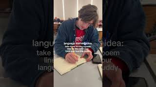 super fun to do over a cup of coffee :) #polyglot #languagelearning #languagelearningtips