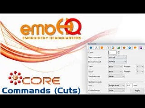embHQ -Core  Setting Thread Trims