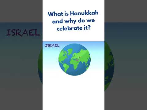 What is Hanukkah and why do we celebrate it? #hanukkah2023 #happyhanukkah