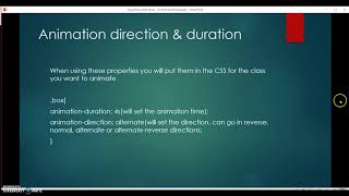 CIT 230 CSS Keyframes Animations