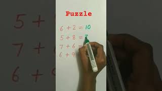 Puzzle||reasoning #funwithmath #logicalreasoning #reasoning #math #shorts