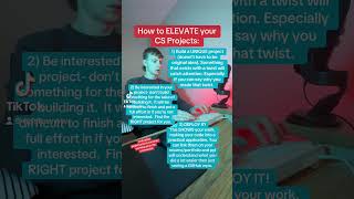 Elevating your CS Projects