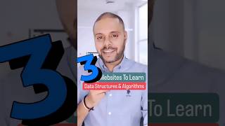 3 Websites to learn Data structures, Algorithms & Building Logics #datastructures #youtubeshorts