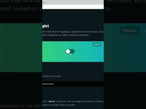 Tailwindcss headless UI #tailwindcss