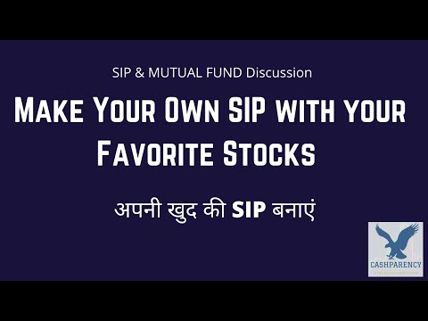 Make Your Own SIP with your Favorite Stocks