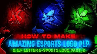 🔥[ PLP ] HOW TO MAKE AMAZING ESPORTS TAXT LOGO ON ANDROID || AMAZING ESPORTS LOGO PLP🔥 @SHADOW_FX
