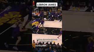 Lebron James Touch Down