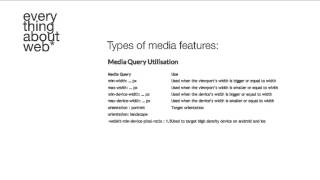Introduction to Media Queries