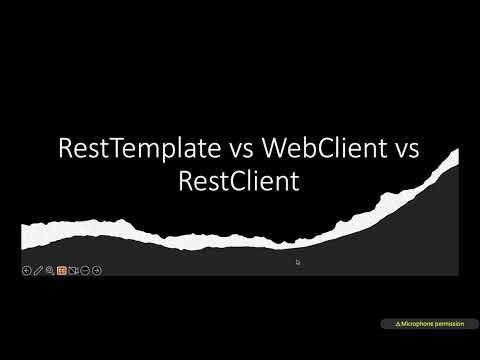 Difference between RestClient, RestTemplate, WebClient