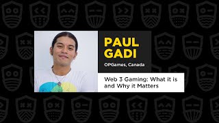 Web 3 Gaming: What it is and Why it Matters - Paul Gadi, JS GameDev Summit 2022