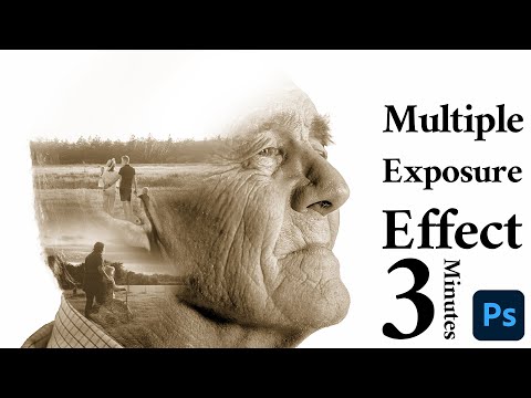 Multiple Exposure Effect Photoshop Tutorial