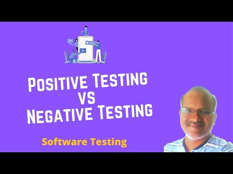 Positive Testing vs Negative Testing