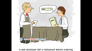 Browserling's Web Developer Cartoons (Restaurant, Comic Sans, Grandma ...)