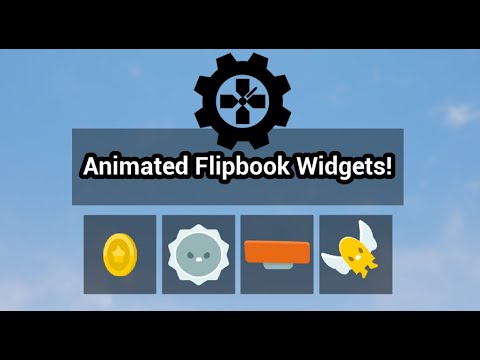 [Unreal Engine] Flipbook for Widgets - Marketplace Asset