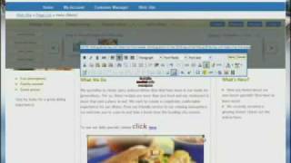 Web design layout video part 1