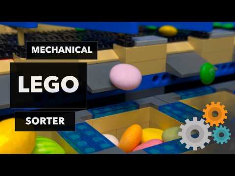 LEGO Technic Candy Sorting Machine | Speedbuild & Demo