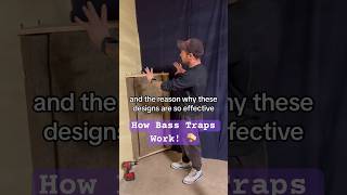 How Bass Traps Work! #recordingstudio #diy #musicproducer #basstraps