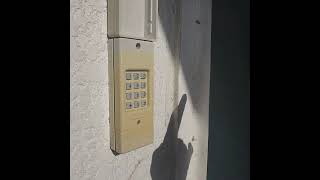 How to program your garage door opener "Clicker" brand Keypad  BonitaSunset.com
