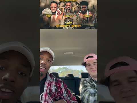 TNT championship prediction #aew #fullgear #wrestling #wardlow #samoajoe #powerhousehobbs