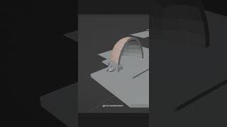 Quick Wind Trap inspiration in Blender 3D #b3d #3dmodeling #blender3dart #3dillustration #blender3d