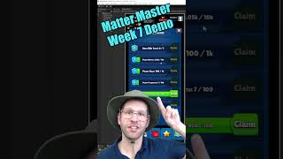 MatterMaster Demo! - Week 7 - Mobile Game Dev Challenge - Island Studios  #unity #learnto #beta