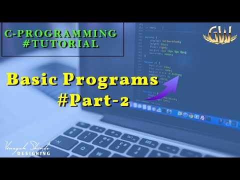 Basic programs .In C-Programming || Learn About C-Programming || C-Programming For Beginner's.