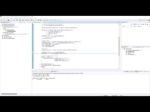 Java Database Part III