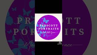 New artist page and logo launch Prescott Portraits.