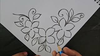 Border design by pencil || Border design for project ||front page border design project work design 