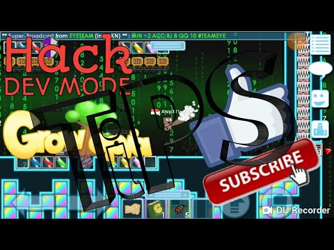 TiPS HACK DEV MODE GROWTOPIA NO ROOT