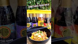 😋 Happy Aloha Shoyu Friday! Kim chee fried rice #shorts #friedrice #cooking #shoyu #yummy #food #iam