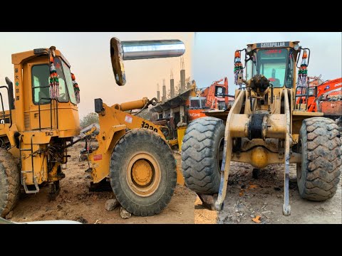 The Pinion of The loader was completely damaged and repaired complete Process Video By