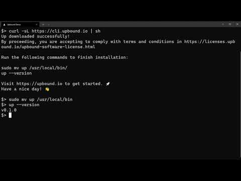 Upbound Universal Crossplane (UXP) Quick Start