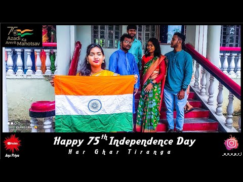 || 75th Independence day || Har ghar tiranga 🇮🇳 #collegevlog  #ranchi #jharkhand #anupriya